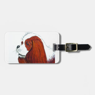 King Charles Cavalier Spaniel Luggage Tag