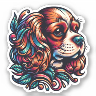 King Charles Cavalier Spaniel Sticker