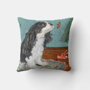 King Charles Cavalier Spaniel, Throw Pillows, Gift Cushion