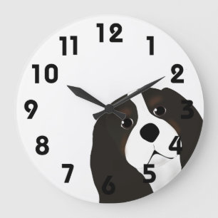 King Charles Cavalier Wall Clock