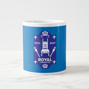 King Charles English Royal Coronation 2023 Large Coffee Mug