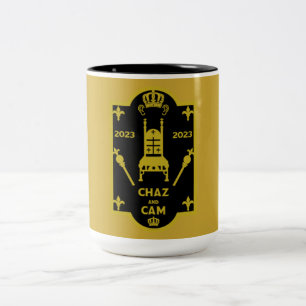 King Charles English Royal Coronation 2023      Two-Tone Coffee Mug