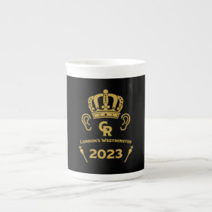 King Charles English Royal Coronation Bone China Mug
