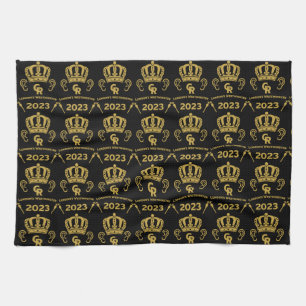 King Charles English Royal Coronation    Tea Towel