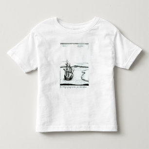 King Charles II Fleeing England in 1651 Toddler T-Shirt