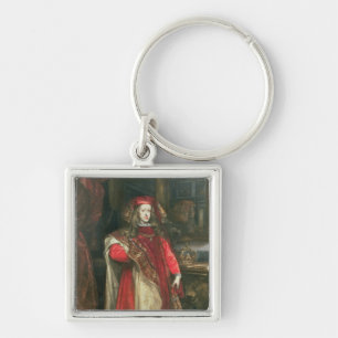 King Charles II of Spain Key Ring