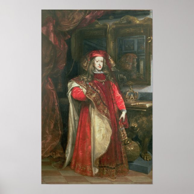 King Charles II of Spain Poster (Front)