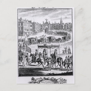 King Charles II Postcard