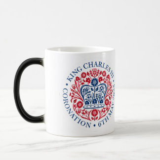 King Charles III 3rd Official Logo Mug. Magic Mug
