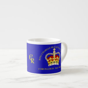  King Charles III and Queen Camilla    Espresso Cup