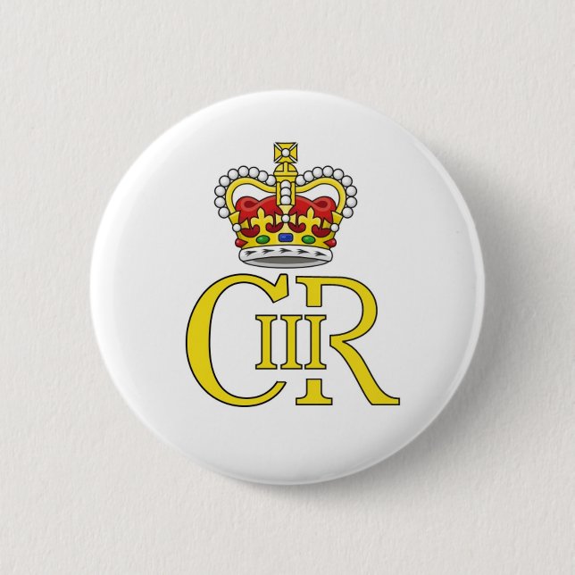 King Charles III badge (Front)