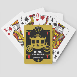 King Charles III British Coronation 2023    Playing Cards