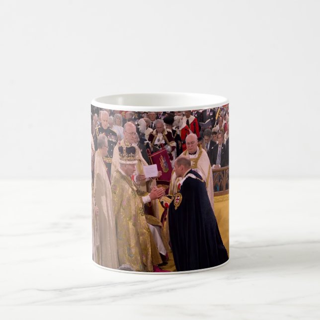 King Charles III Coronation Coffee Mug (Center)