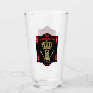 King Charles III Coronation Commemorative Souvenir Glass