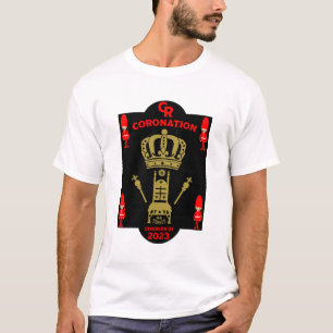 King Charles III Coronation Commemorative Souvenir T-Shirt