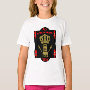 King Charles III Coronation Commemorative Souvenir T-Shirt