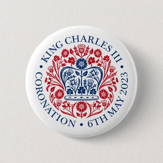 King Charles III Coronation Emblem Logo Badge