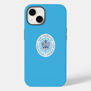 King Charles III Coronation Emblem, Royal Souvenir iPhone 14 Case