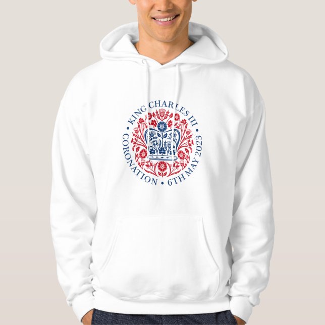 King Charles III Coronation Hoodie (Front)