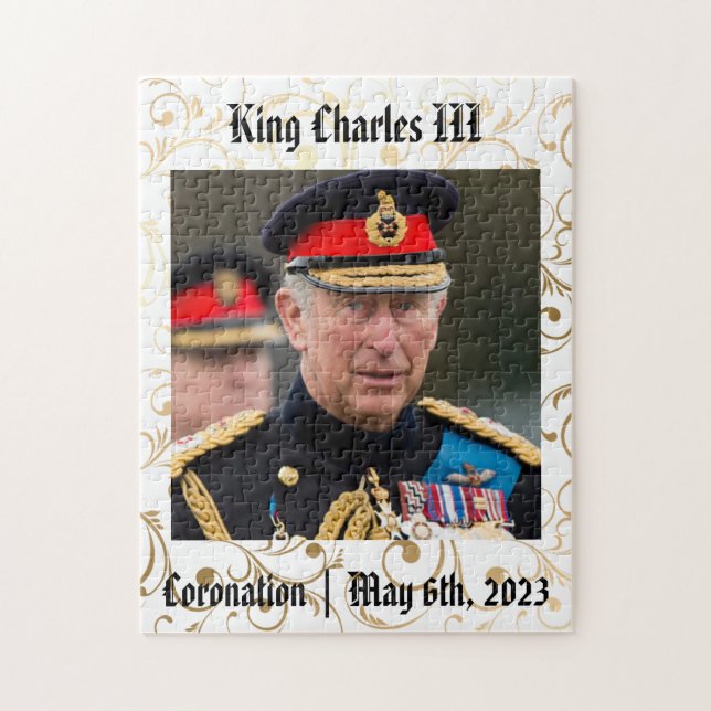 King Charles III Coronation  Jigsaw Puzzle (Vertical)