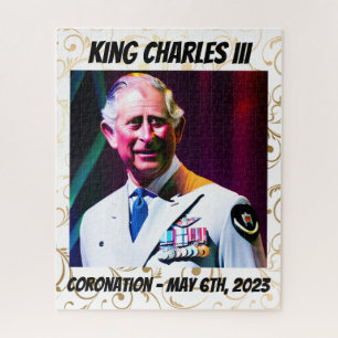 King Charles III Coronation Jigsaw Puzzle