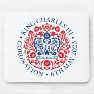 King Charles III Coronation Mouse Mat