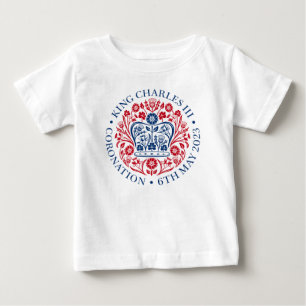 King Charles III coronation official design Baby T-Shirt