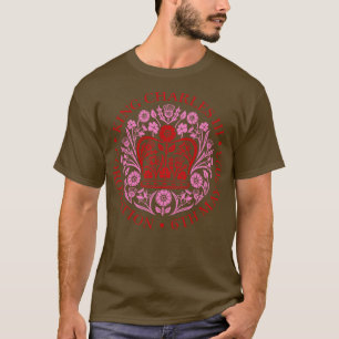 KING CHARLES III CORONATION PINK T-Shirt