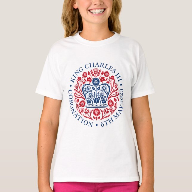 King Charles III Coronation T-Shirt (Front)