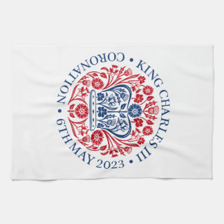King Charles III Coronation Tea Towel