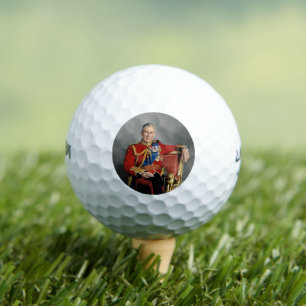 King Charles III Golf Balls