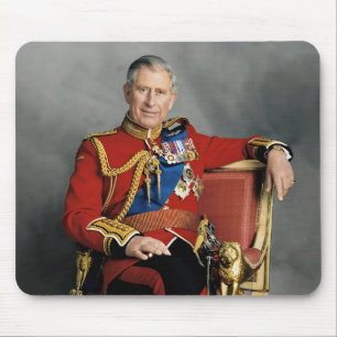 King Charles III Mouse Mat