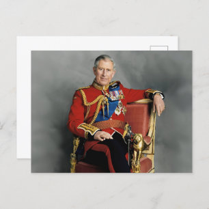 King Charles III Postcard