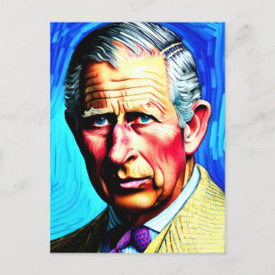 King Charles III Postcard