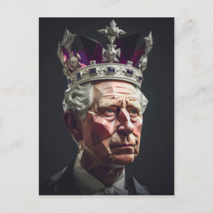 King Charles III Postcard