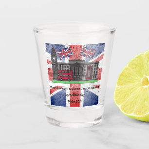 King Charles III & Queen Consort Camilla Shot Glass