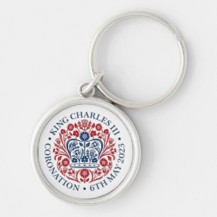 King Charles III & Queen Consort Coronation   Key Ring