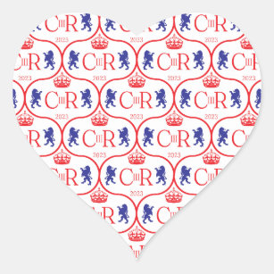 King Charles III Royal Coronation Ogee Sticker