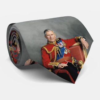 King Charles III Tie