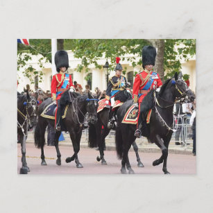 King Charles, Prince Edward, Princess Anne  Postcard