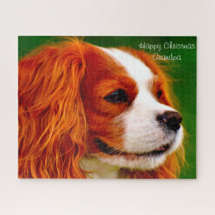 King Charles Spaniel Dog. Jigsaw Puzzle