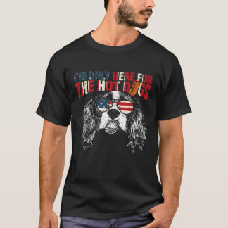 King Charles Spaniel  Funny 4th Of July Pup Tee