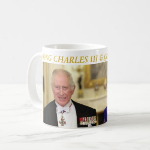 King Charles Third and Queen Camilla  Coffee Mug