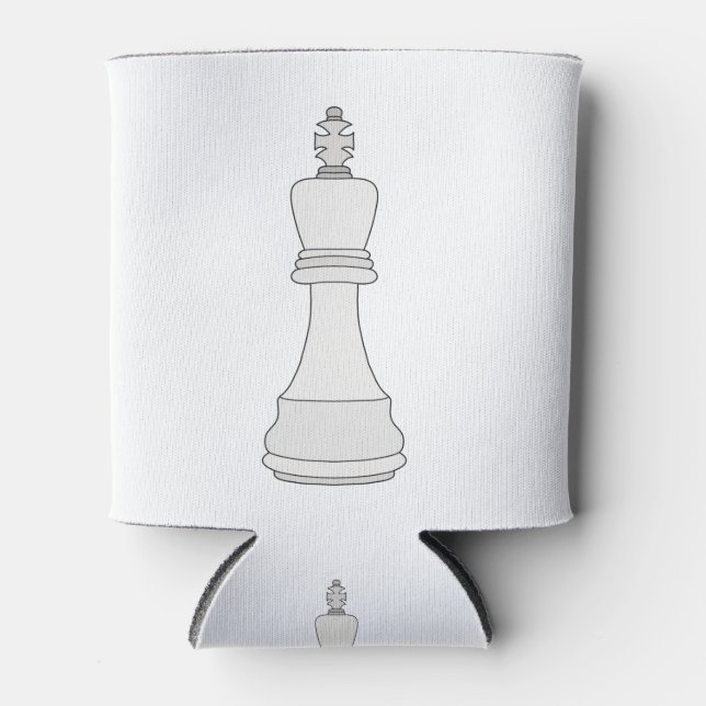 King Chess Can Cooler (Front)