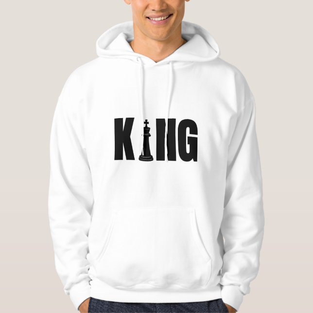King Chess Hoodie for Men (Front)