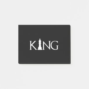 King Chess Piece Halloween Costume Chess Lover Post-it Notes