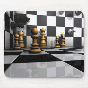 King Chess Play Mouse Mat