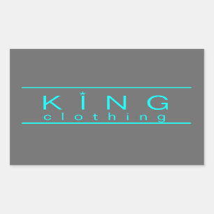 KIng clothing stickers