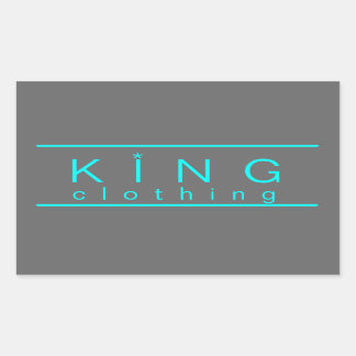 KIng clothing stickers