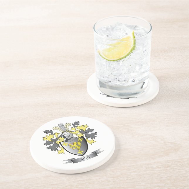 King Coat of Arms Coaster (Side)